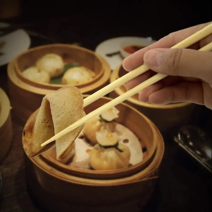 Chopsticks Bambú Éicea-chairdiúil Indiúscartha